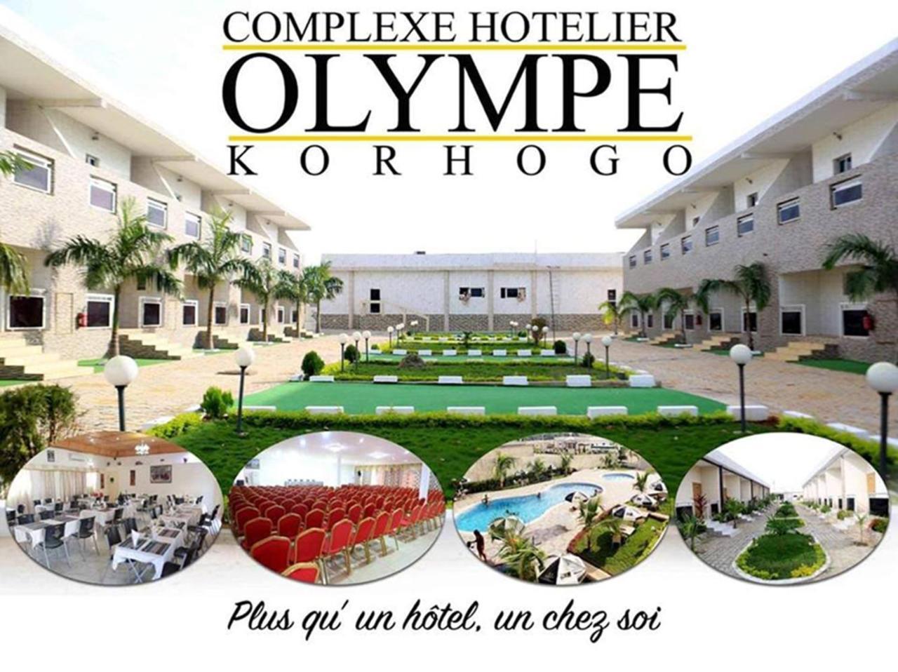 Complexe Hotelier Olympe Korhogo Exterior foto